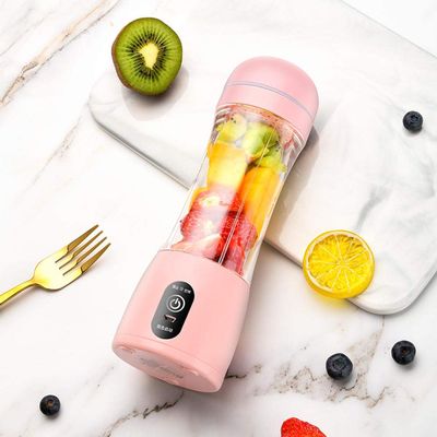 Mini frullatore portatile portatile Juice Juice Cup multifunzione-Rosa