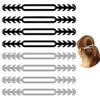 8 PCS Mask Extension Strap Ear Strap Hook Adjustable Anti-Slip Ear Grips Band Extender Ear Protector for Girls,Women, Adults and Children(Black*4,Grey*4) view 1