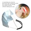 8 PCS Mask Extension Strap Ear Strap Hook Adjustable Anti-Slip Ear Grips Band Extender Ear Protector for Girls,Women, Adults and Children(Black*4,Grey*4) view 2