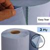 KAPCO 6 Blue Rolls | 2-Ply, Centrefeed, Embossed, Super Absorbent, Recycled Paper Hand Towels | Home, Office, Kitchen, Bathroom, Warehouse & Garage use | Ideal Bulk Buy | Multi-Purpose Use view 3