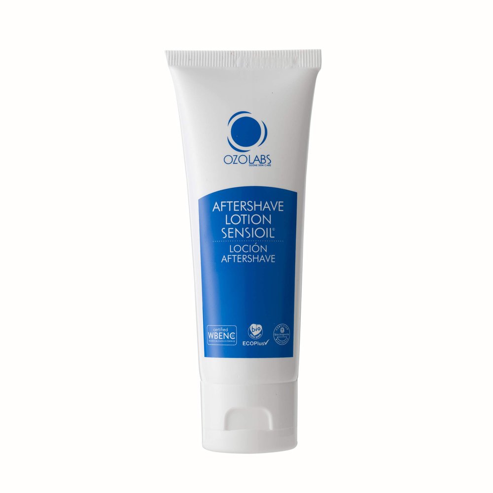 OZOLABS | Aftershave Lotion with certified organic ozonated oils | ISO 9001 | 2.5 fl. oz