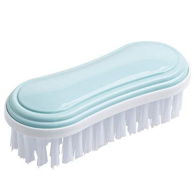 2Pcs Household Scrubbing Brushes Stiff Bristle Brush Powerful Washing For Clothes And Shoes