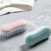 2Pcs Household Scrubbing Brushes Stiff Bristle Brush Powerful Washing For Clothes And Shoes view 4