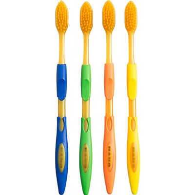 8Pcs Nano Manual Toothbrush Superfine Soft Bristles for Fragile Gums Adult and Children