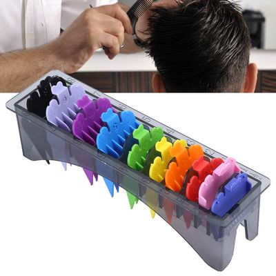 10Pcs Professional Hair Clipper Guide Combs, Guide Electric Hair Trimmer Spare Parts Colorful Trimmer For Comb Hair Cutting Tools