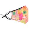 Myga Bamboo Tropical Flamingo and Pineapple Face Covering - Face Mask Protect Cover view 1