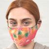 Myga Bamboo Tropical Flamingo and Pineapple Face Covering - Face Mask Protect Cover view 2