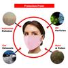 Generise Reusable Face Mask Stylish Face Mask x1 - Polyurethane Breathable Washable Face Mask - Unisex (Pink) view 4