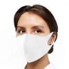 Generise Reusable Face Mask Stylish Face Mask x5 - Polyurethane Breathable Washable Face Mask - Unisex (White) view 1