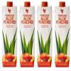 Forever Living Aloe Peaches 100% Natural Pure Juice for Drinking 4 x 1 Litre (New Stock) view 2