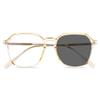 ACXZ Photochromic Sunglasses Progressive Multifocal Sun Reading Glasses, Ladies Trendy Oversized Reader Eyeglasses, Champagne, Black, Green, Transparent White, 2.5 view 1