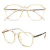 ACXZ Photochromic Sunglasses Progressive Multifocal Sun Reading Glasses, Ladies Trendy Oversized Reader Eyeglasses, Champagne, Black, Green, Transparent White, 2.5 view 4