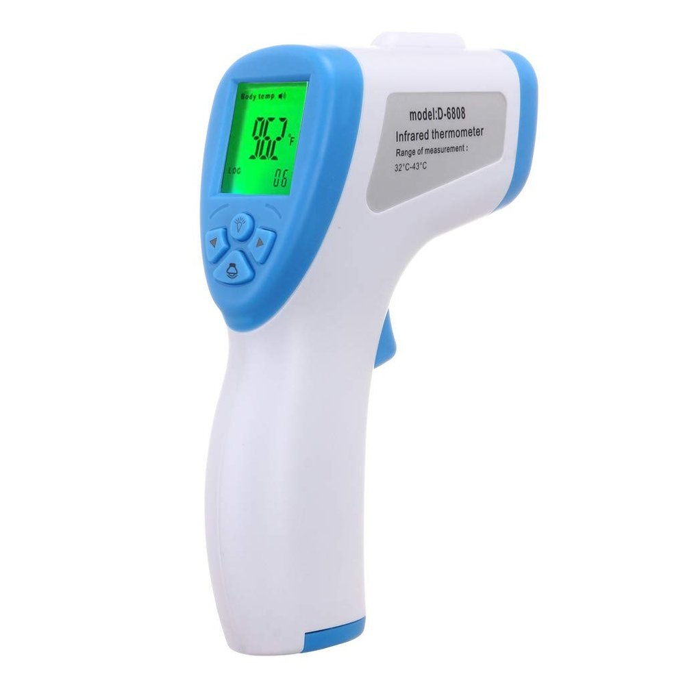 LCD Digital Forehead No-Touch Infrared Body For Thermo_meter, Instant Reading, Suitable for Kids & Adults, Fever Check Indoor and Outdoor Use