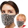 Generise Reusable Face Mask Adjustable Face Mask x2 - Breathable Washable Face Mask - Unisex (Leopard Brown) view 1