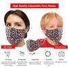 Generise Reusable Face Mask Adjustable Face Mask x3 - Breathable Washable Face Mask - Unisex (Leopard Pink) view 2