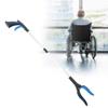 Brrnoo Hand Reacher - Long Handled Aluminum Alloy Grabber Stick, 31.5" Litter Picker & Trash Pick-Up Tool for Reaching Assistance (Elderly & Disabled Friendly) view 2