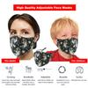 Generise Reusable Face Mask Adjustable Face Mask x2 - Breathable Washable Face Mask - Unisex (Floral) view 2