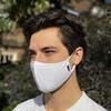 KAIA Face Covering | 2-Layer | Washable | Reusable | Breathable | Dust Filtration | Splash Resistant | Ideal for all outdoor activities such as Cycling & Running | White (1-pack, Medium) view 3