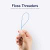 Floss Threaders for Braces, Bridges, and Implants (50 Count (Pack of 4)) view 3