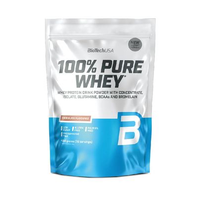 BioTechUSA 100% Pure Whey, Chocolate - 454g