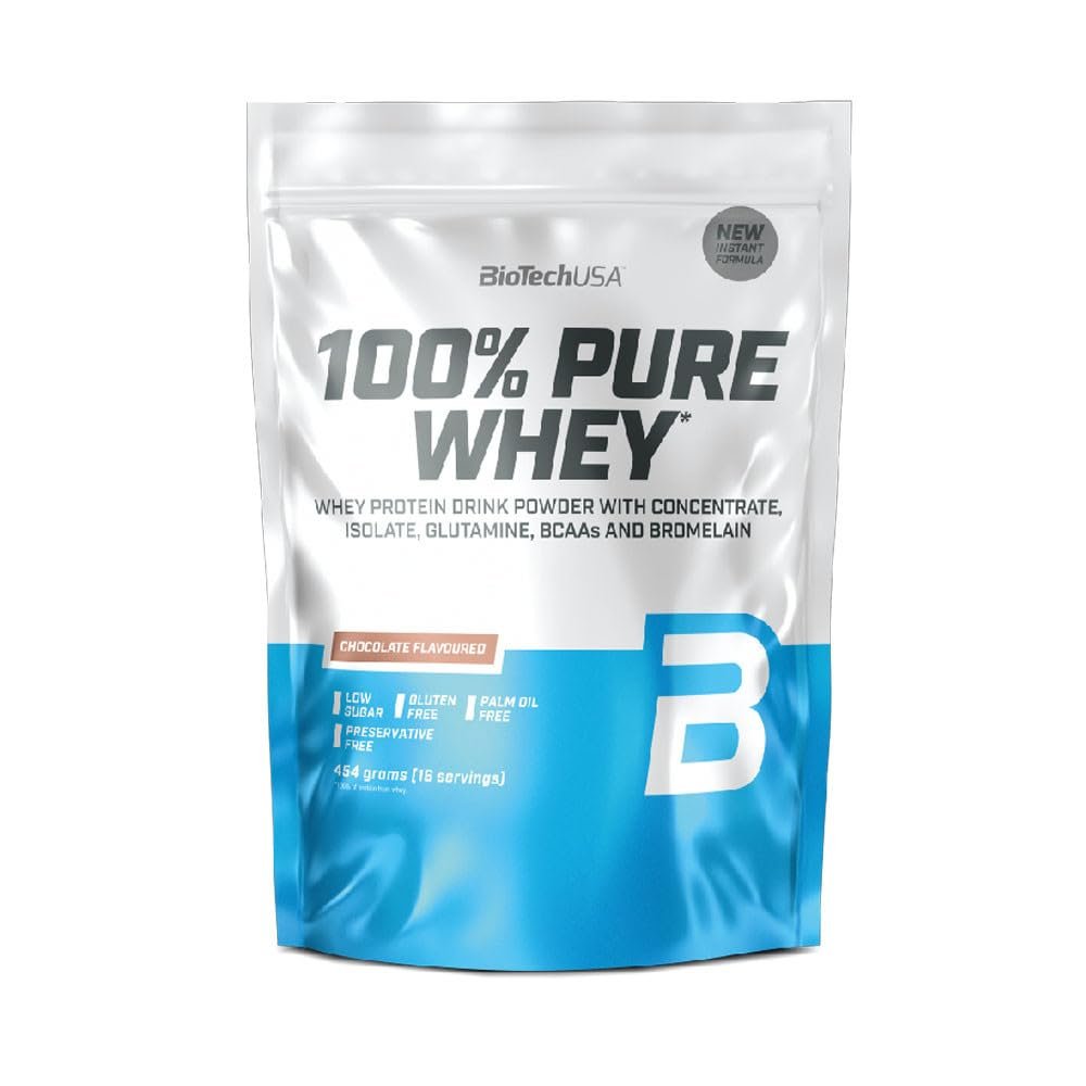 BioTechUSA 100% Pure Whey, Chocolate - 454g