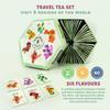 ACORUS | Travel Tea Set - Round-the-world | Tea Gift Set of 6 Flavoured Teas | Trip of Your Dreams with a Selection of Teas You've Never Tasted Before| Selection Box - 60 Bags view 3
