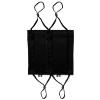 Face Protection Washable Fabric 100% Cotton Popeline, 2 Layers, with Nasal Bar, Made in France AFNOR Standards Pack of 2, with Reusable Bag Size S (Black) view 1
