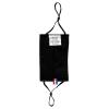 Face Protection Washable Fabric 100% Cotton Popeline, 2 Layers, with Nasal Bar, Made in France AFNOR Standards Pack of 2, with Reusable Bag Size S (Black) view 2