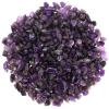 1.1lb Natural Crushed Amethyst Crystal Tumbled Chips-Amethyst Healing Crystals Chips Bulk, Crushed Crystal Gemstones for Crafts, Aquamarine Crystal Chips view 1