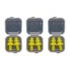 1/3 Pairs Super Soft Foam Waterproof Earplugs, One Size Fits Virtually Every Wearer Comfortable Ear Plugs for Sleeping Snoring Studying Travel Concerts Loud Noise Cancelling view 1