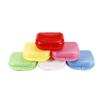1pc Retainer Box Retainer Container Partial Denture Box Guard Dental False Teeth Storage Box Container Random Color view 2