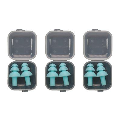 1/3 Pairs Super Soft Foam Waterproof Earplugs, One Size Fits Virtually Every Wearer Comfortable Ear Plugs for Sleeping Snoring Studying Travel Concerts Loud Noise Cancelling