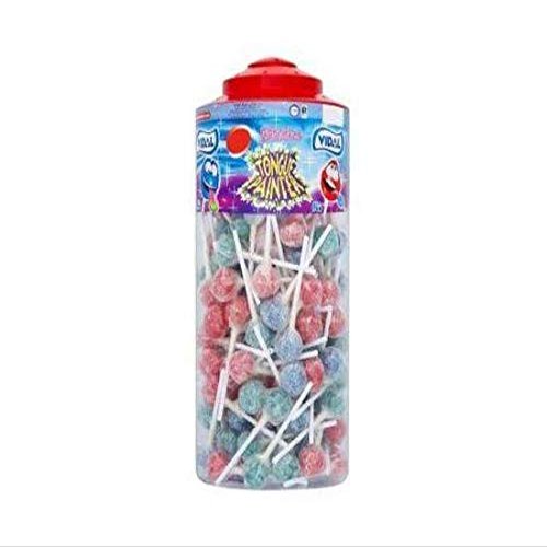 3 x Vidal - Tongue Painter Lollies Each (150 Pack)