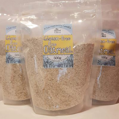 1.5kg Gluten Free Scottish Fine Oatmeal from Oatmeal of Alford