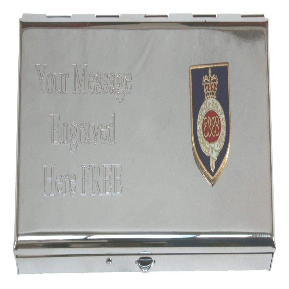Grenadier Guards 7 Day Tablet Pill Box with Mirror Case & Free Engraving Message ME14