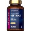 Beetroot Tablets 3000mg | High Strength Beetroot Supplement | 180 Vegan Tablets (3 Months Supply) | Nitric Oxide | by Horbaach view 1