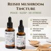 Ecodrop Organic Reishi Mushroom I 50ml I Double Extract Liquid Tincture Lions Mane Supplement I EU & Soil Association Certified I Manufactured in Finland view 2