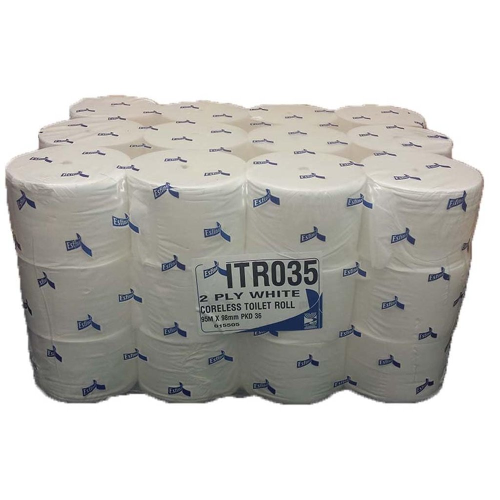 Esfina 2Ply Coreless Toilet Roll (36 Rolls)