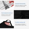 AJINGA Face Coverings Bandana Ear Loops StylishRomantic Eiffel Tower Women Neck Gaiters for Dust Wind Motorcycle Men view 4