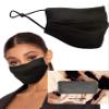 KARIZMA Beverly Hills Silk Face Mask - Luxury Fashionable Designer Washable Fabric Reusable Facemask for Women view 1