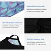 AJINGA Face Coverings Bandana Ear Loops StylishMermaid Tail Women Neck Gaiters for Dust Wind Motorcycle Men view 4