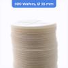 Christus - Communion Hosts 35 mm - Pack of 500 White High Quality Wafers - Liturgical and Food Use, No Additives, Vegan view 2