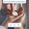 Christus - Communion Hosts 35 mm - Pack of 500 White High Quality Wafers - Liturgical and Food Use, No Additives, Vegan view 3