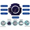QoFina Sleep Connection Wristband, Anti Snore Wrist Aid Infrared Intelligent Snore Stopper Wristband Device for Men and Women view 4