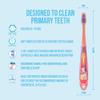 Jordan  | Step 3 Toothbrush for Children | Toothbrush for Ages 6 to 9 Years | Soft Bristles, Double Ergonomic Handle & BPA-Free | Blue & Yellow | Pack of 4 view 2
