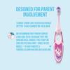 Jordan  | Step 2 Toothbrush Kids | Kids Toothbrush for Age 3-5 Years Old | Soft Bristles, Dual Ergonomic Handle & BPA Free | Pink & Yellow | Pack of 4 view 4
