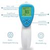 Deltasat fever thermometer, contactless x001, infrared thermometer with 3 coloured LCD display, fever alarm & 2s instant measurement, forehead thermometer for babies, children & adults, fever meter view 4