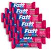 Fatt Keto Nut Bars - Raspberry & Almond, 15-Pack - 2g Carbs - 100% Natural Low-Carb Keto Snacks with Super Fats - High Fibre, Low Sugar, Sweetener Free & Vegan - Aka Fattbar view 1