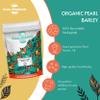 Organic Pearl Barley 1kg - Hearty, Nutritious & Versatile Grain for Soups & Stews view 4