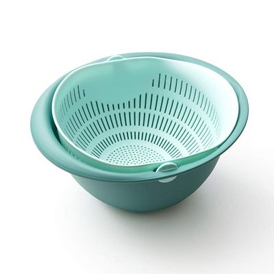 1Pc Multipurpose Kitchen Nesting Bowl Set for Vegetables Fruits Salad Cleaning Washing Draining